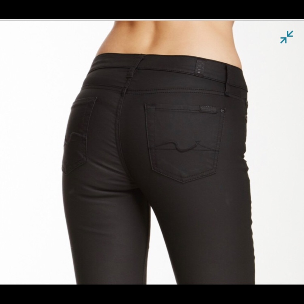 Gwenevere Coated Skinny Jean